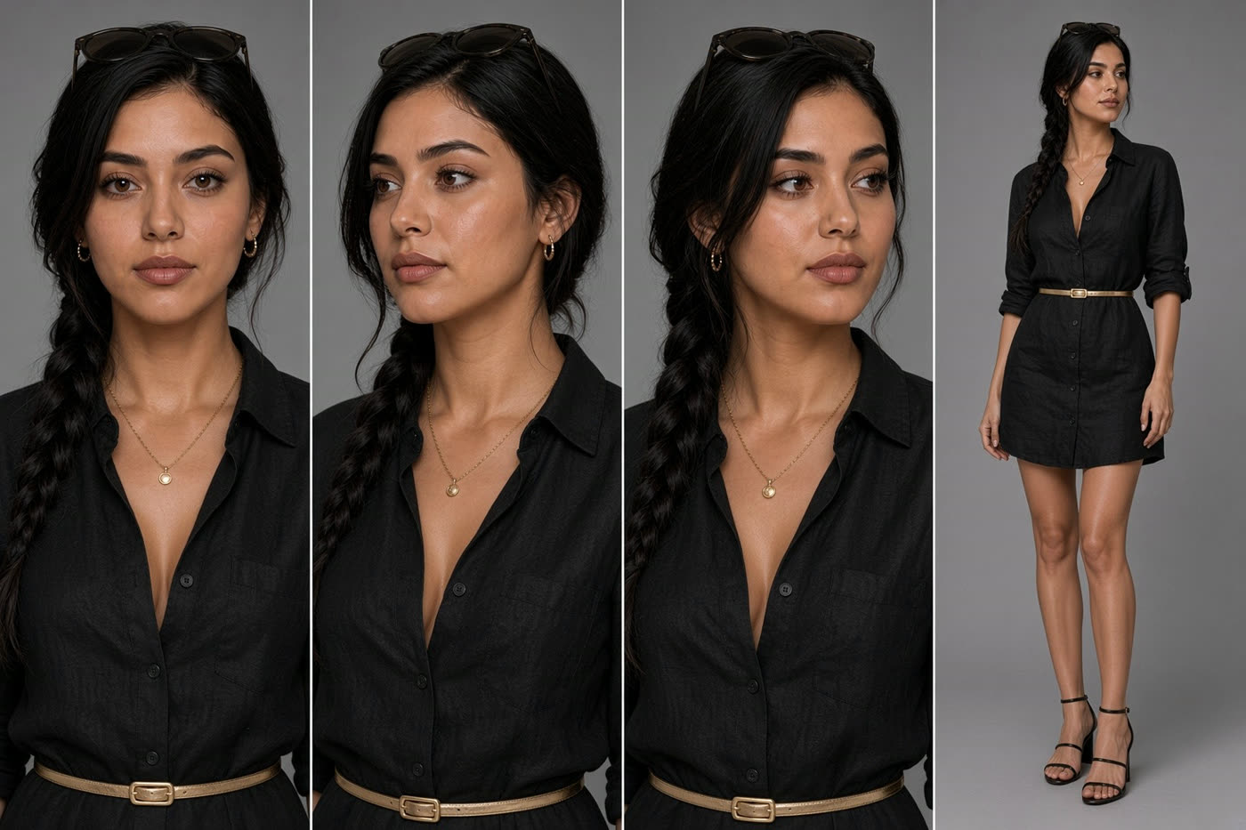 Salma, day look